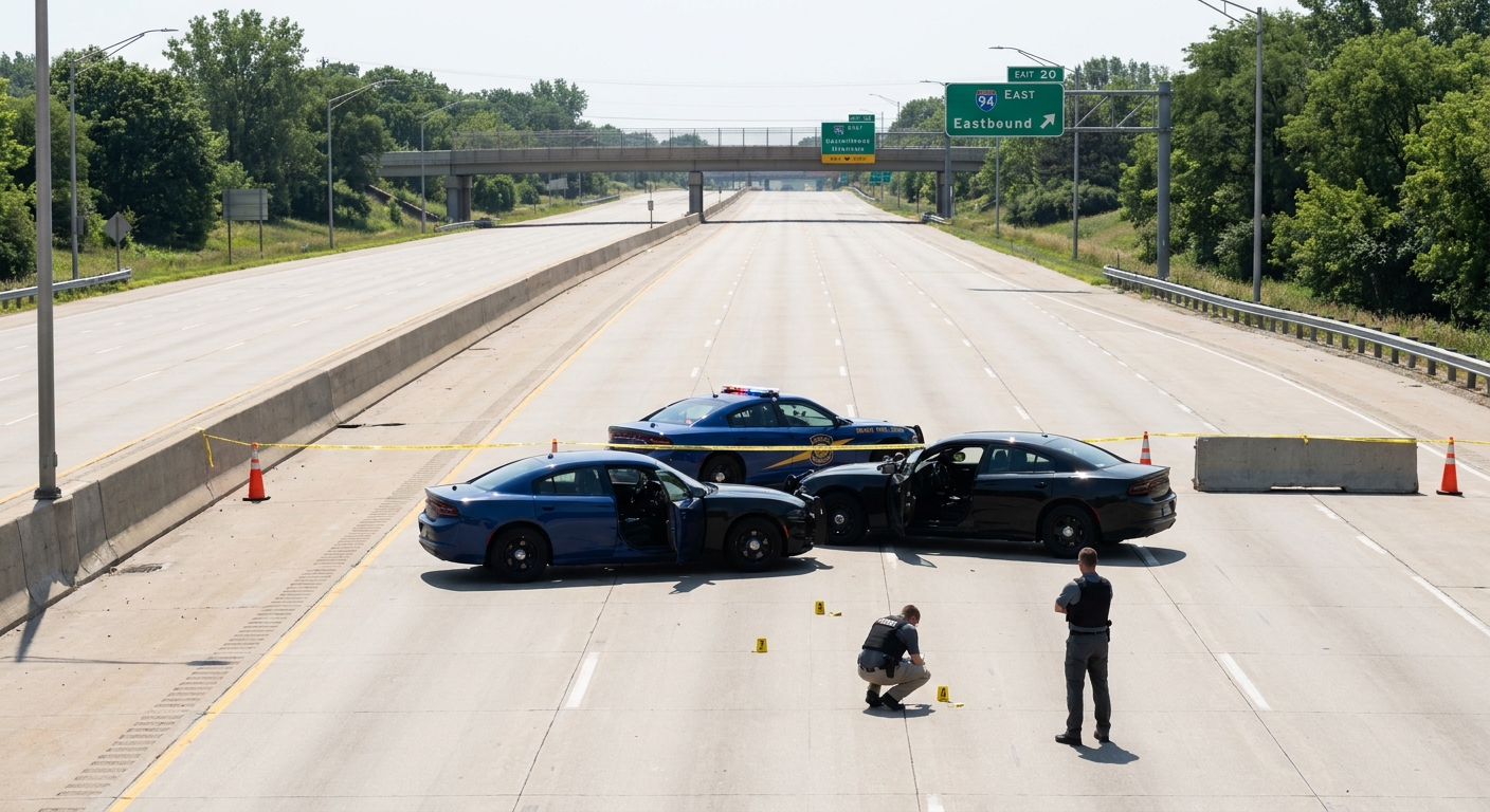 Shots Fired at Wayne County Deputy Near I-94 and Dearborn Border During Surveillance Operation